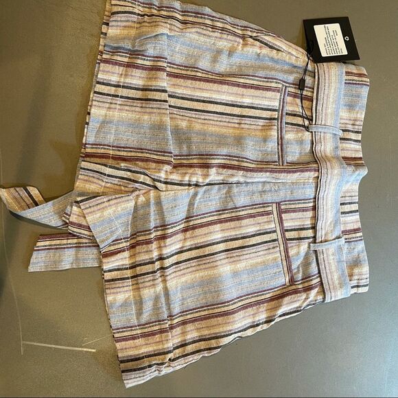 Joe’s | Meghan Paper Bag swing shorts w/tie - Picture 5 of 8